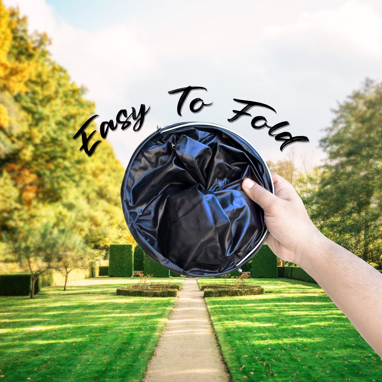 Folding Bucket – Portable, Lightweight & Multi-Functional for Cleaning, Fishing & Outdoor Use