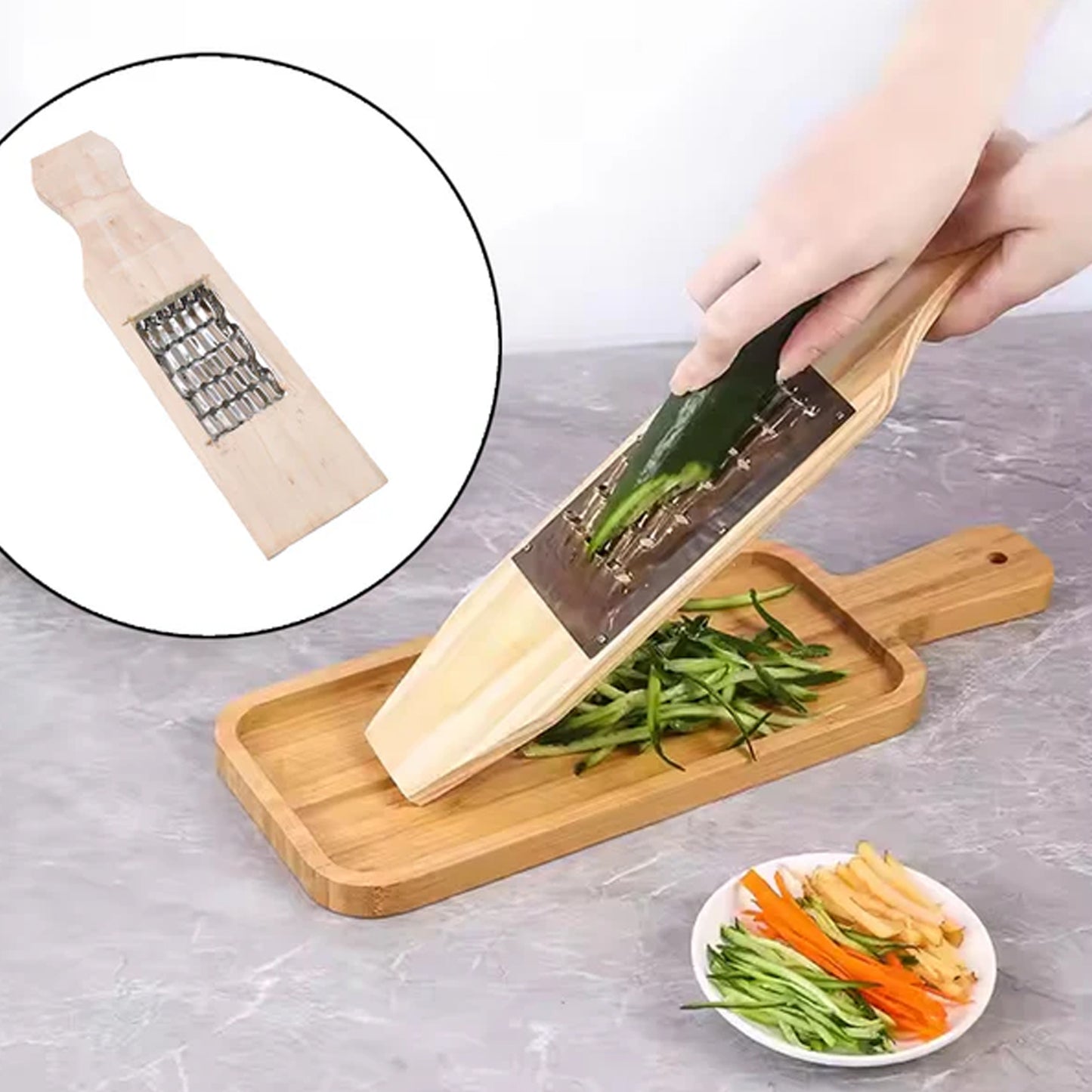 Vegetable Shredder Slicer Fry Cheese Grater – Multi-Function Kitchen Tool