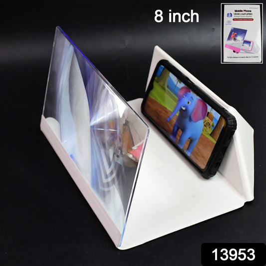3D HD Mobile Phone Screen Magnifier Amplifier – 8 Inch | Portable and HD Viewing