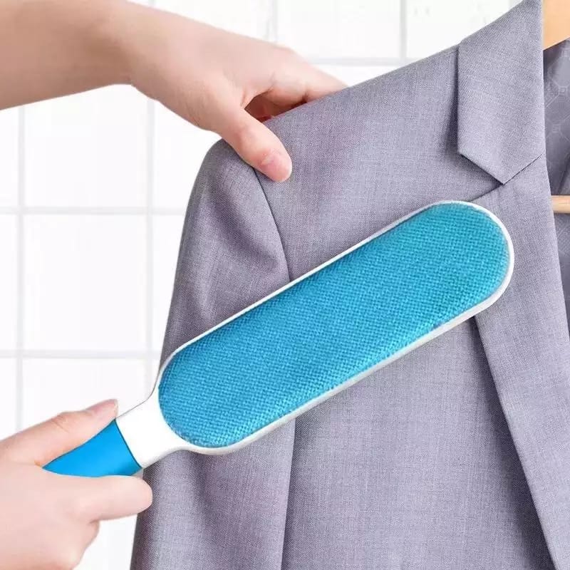 Reusable Double-Sided Pet Hair Remover – Self-Cleaning Fur Remover for Furniture & Clothes