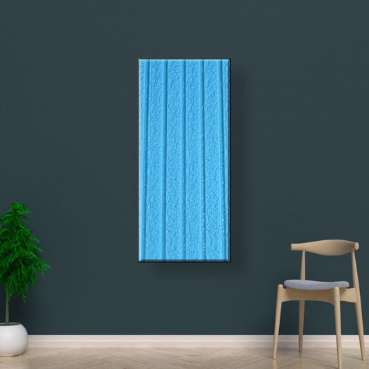 🏡 3D Adhesive Wallpaper (60x30 cm) Self-Adhesive Decorative Wall Panels – Mix Color (1 PC)