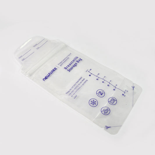 🍼 Breastmilk Storage Bags – Double Zipper Seal (1 Pc)