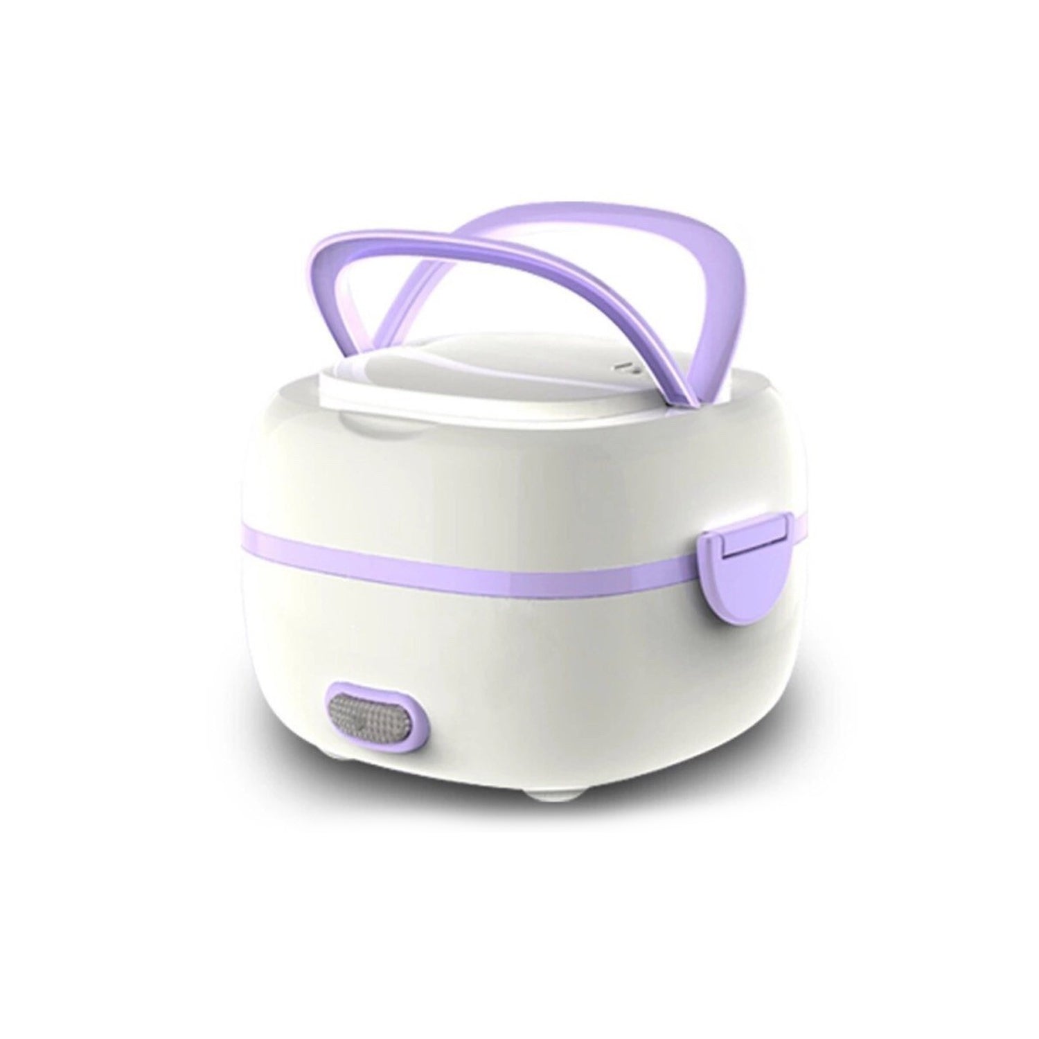 Electric Lunch Box | Portable Food Warmer with Removable Stainless Steel Compartments (220V, 200W) for Car & Office