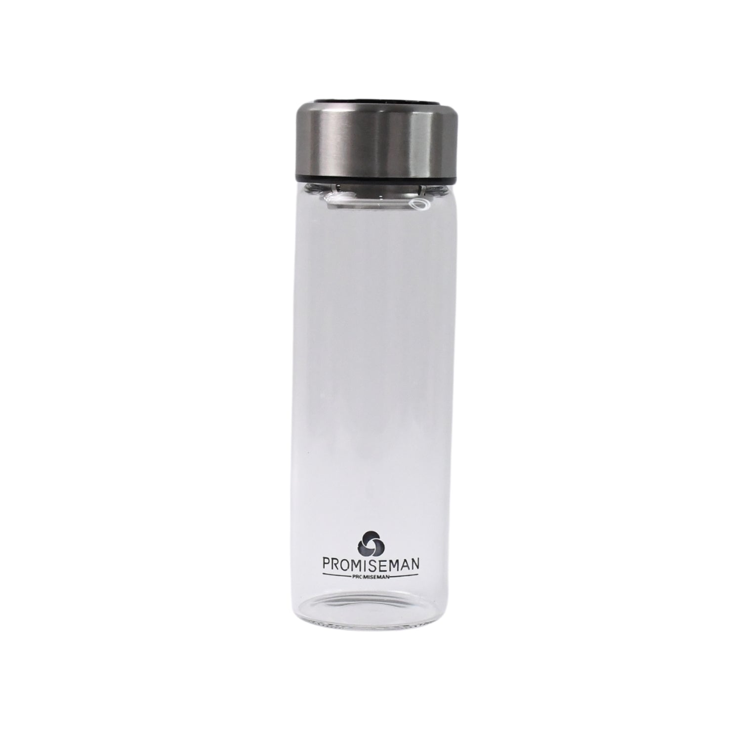 Outdoor Sport Glass Water Bottle with Steel Lid – 500ml