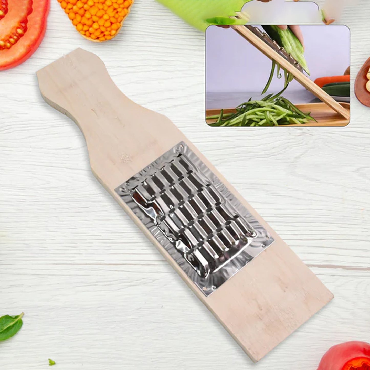 Vegetable Shredder Slicer Fry Cheese Grater – Multi-Function Kitchen Tool