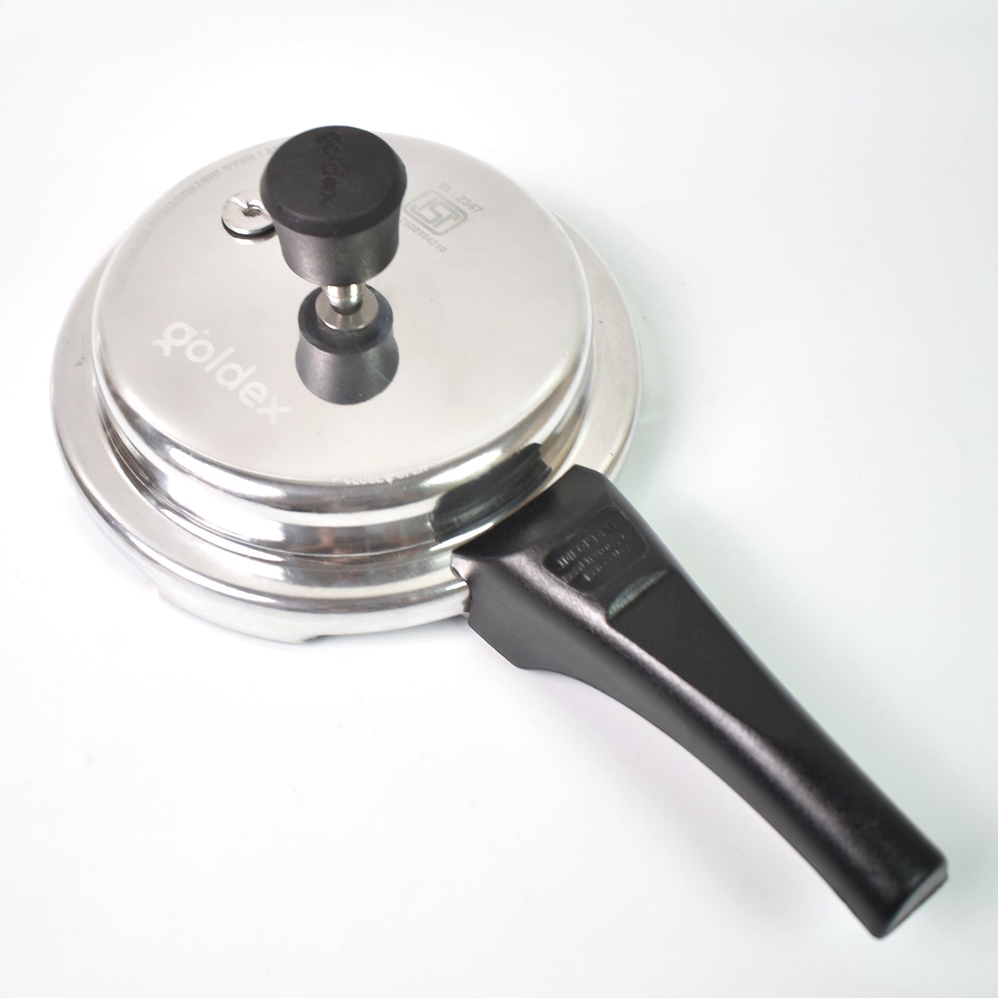 🍲 Aluminium Classic Goldex Pressure Cooker with Outer Lid – 1.5 Litres
