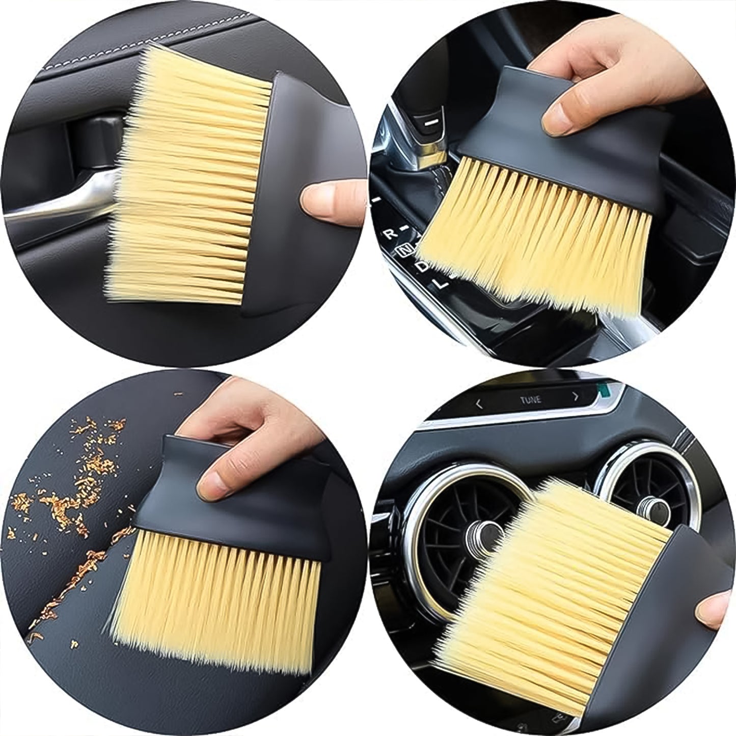 Multipurpose Soft Car Air Conditioner Cleaner Brush