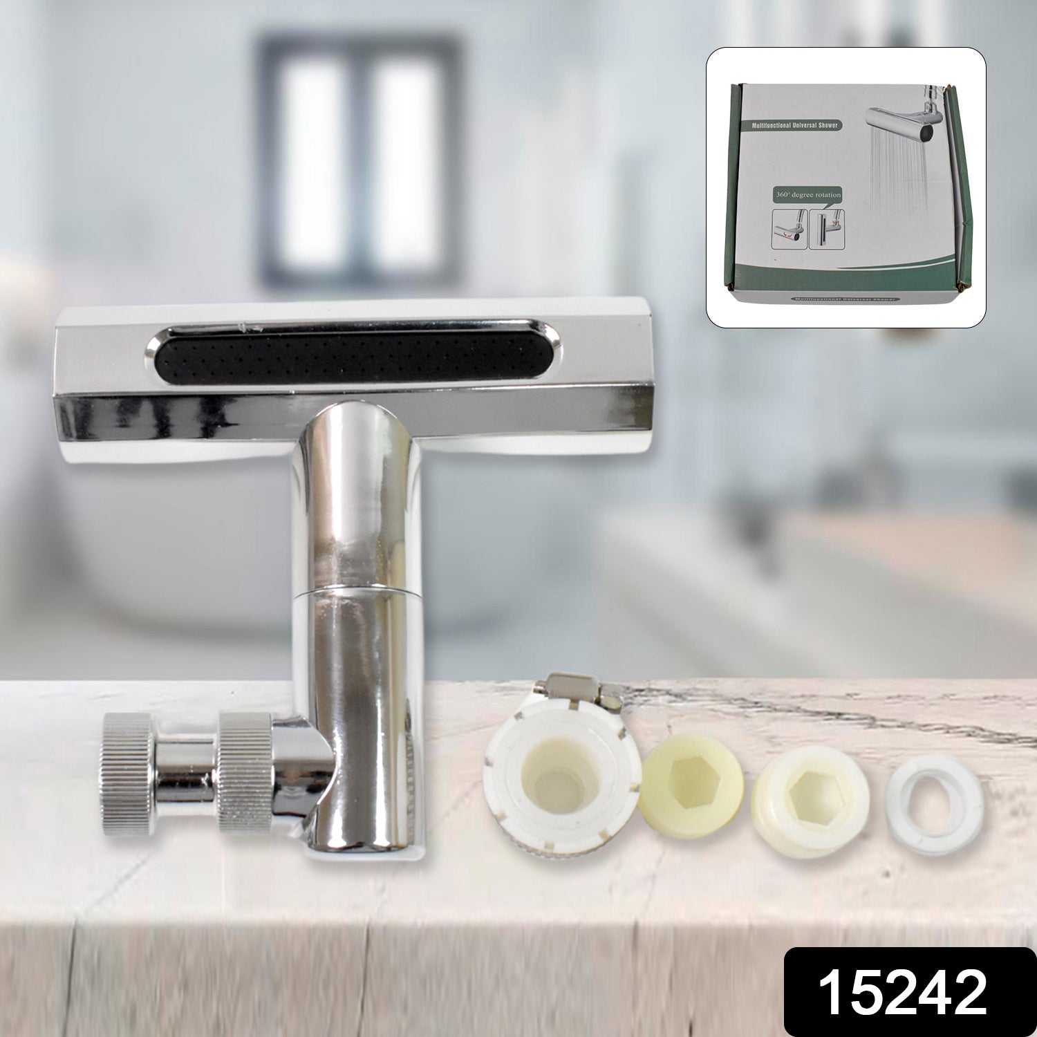 Adjustable High-Pressure Water-Saving Shower Head – Universal Fit 🚿