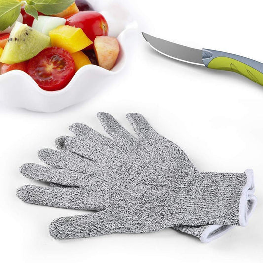 Anti-Cutting Resistant Hand Safety Gloves | Cut-Proof Protection Gloves (Multicolor)
