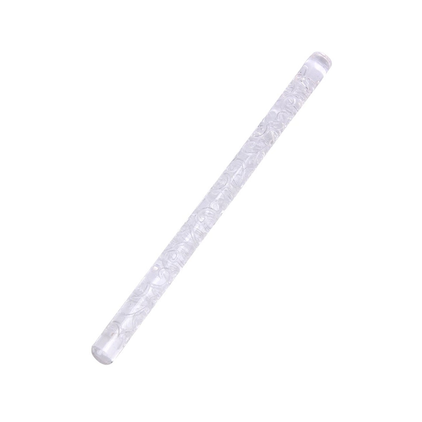 Textured Embossed Acrylic Rolling Pin – Perfect for Fondant & Cake Decorating 🎂✨