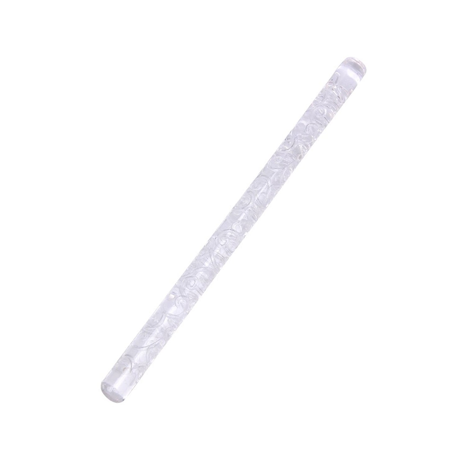 Textured Embossed Acrylic Rolling Pin – Perfect for Fondant & Cake Decorating 🎂✨
