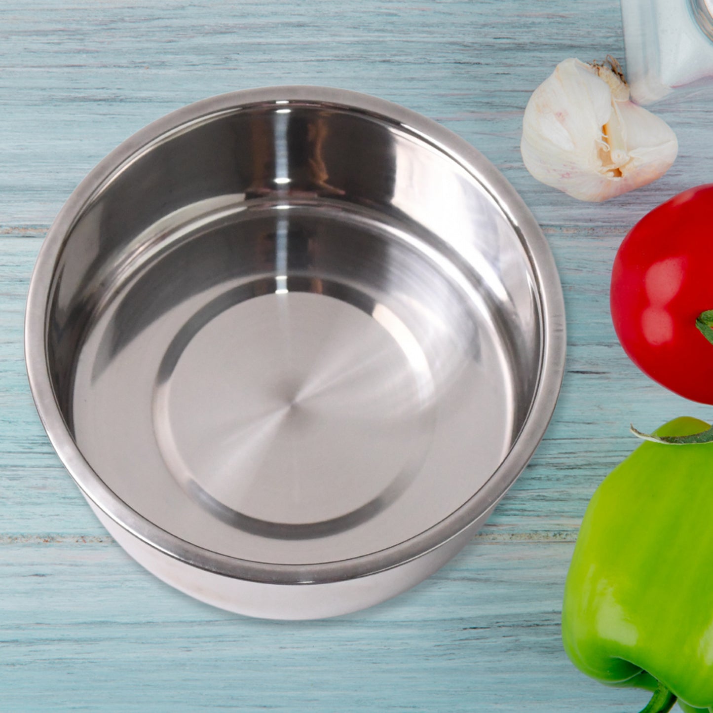 Stainless Steel Small Dish Bowl/Plate – Perfect for Side Dishes & Sauces