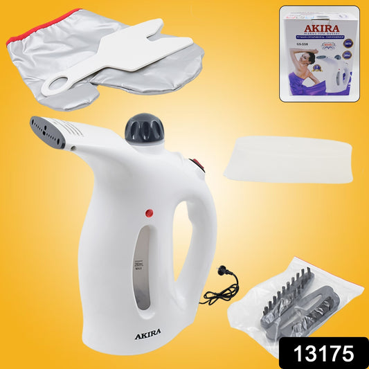 2-in-1 Portable Handheld Steamer – For Clothes & Facial Use | Quick Steam Technology
