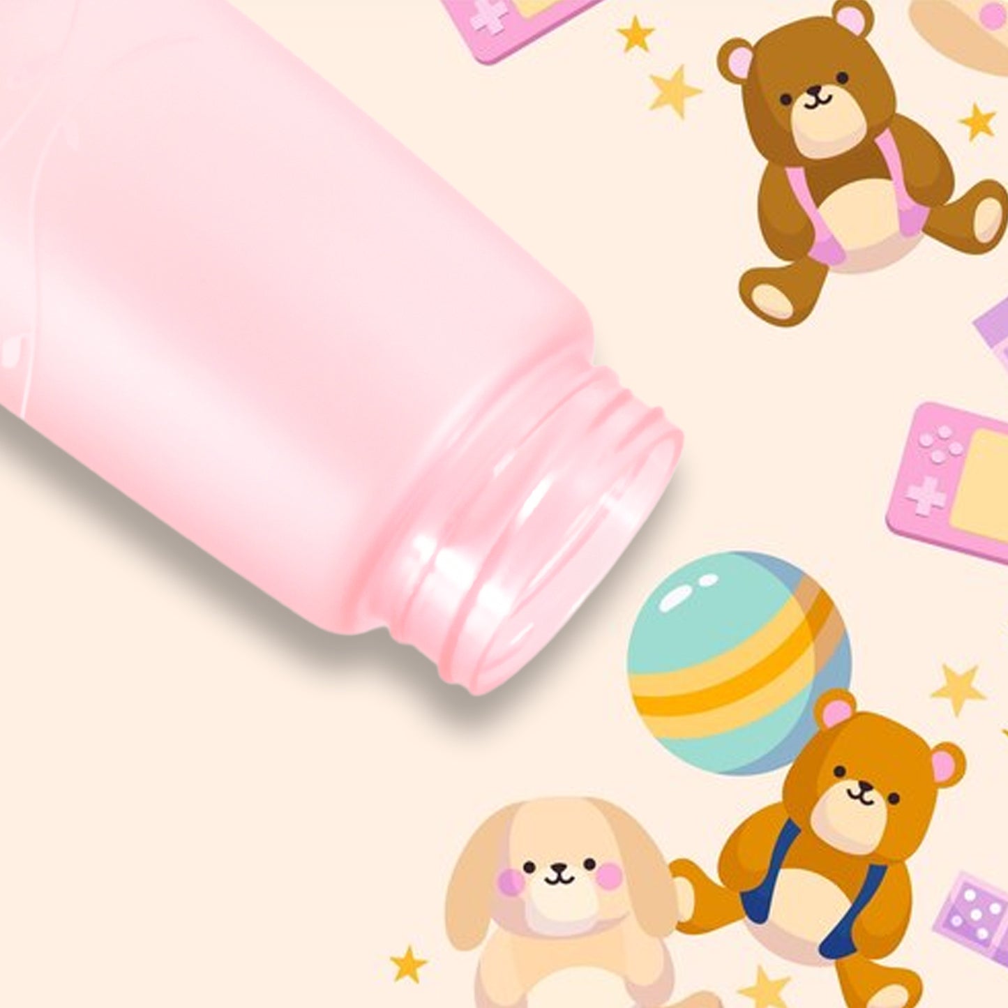 550ml Unique Shape Plastic Water Bottle – Leakproof, BPA-Free & Easy to Carry