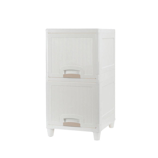 Multipurpose Storage Cabinet – Foldable Plastic Drawer Unit for Kitchen, Bathroom & Bedroom
