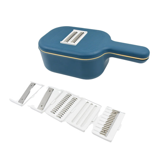 6-in-1 Vegetable Slicer & Cutter with Container | Kitchen Tool