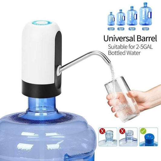 Automatic USB Rechargeable Water Dispenser – Portable Drinking Cooler Pump - Chestore