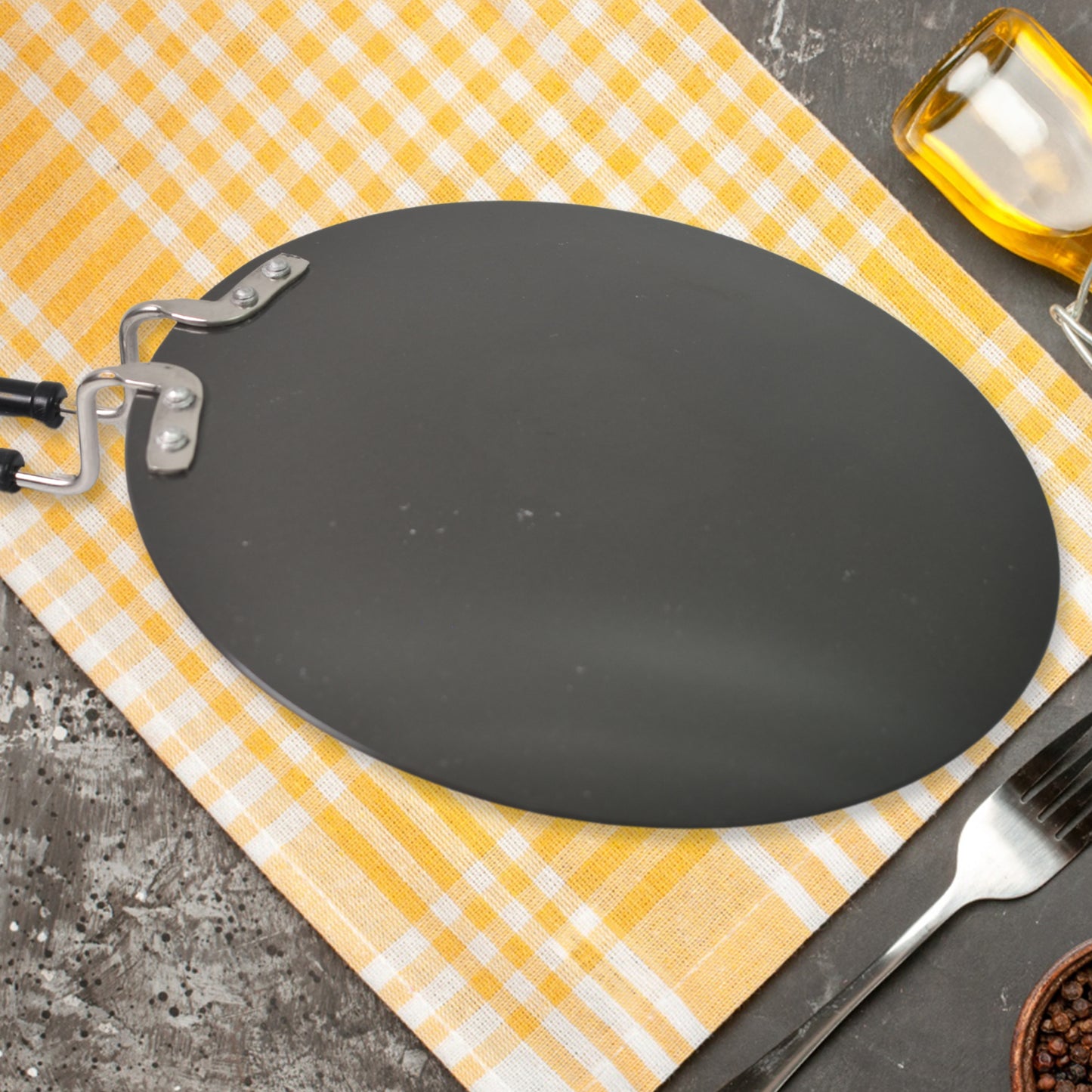 🍳 Multi-Purpose Aluminium Roti Tawa – 9 Inch