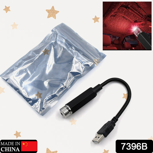 USB Star Projector Night Light – Adjustable Romantic Car & Room Decor 🌟