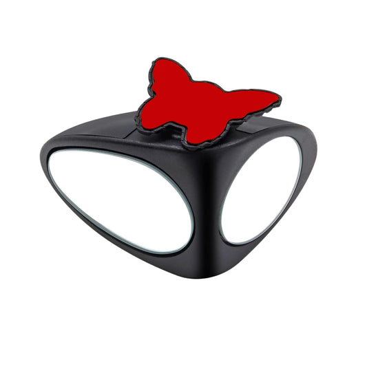 2-in-1 Car Blind Spot Mirror – 360° Adjustable HD Glass for Safe Driving 🚗🪞🔄