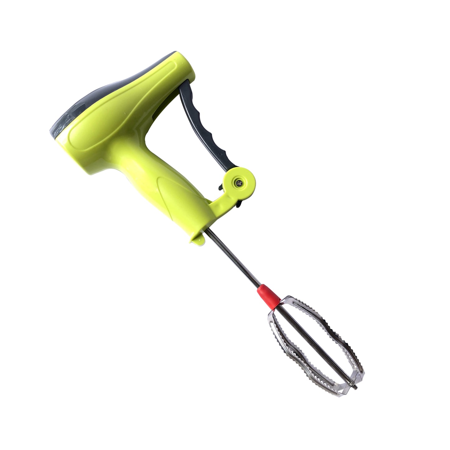 Power-Free Manual Hand Blender | Stainless Steel Blades for Milk, Lassi, Egg Beating & Mixing