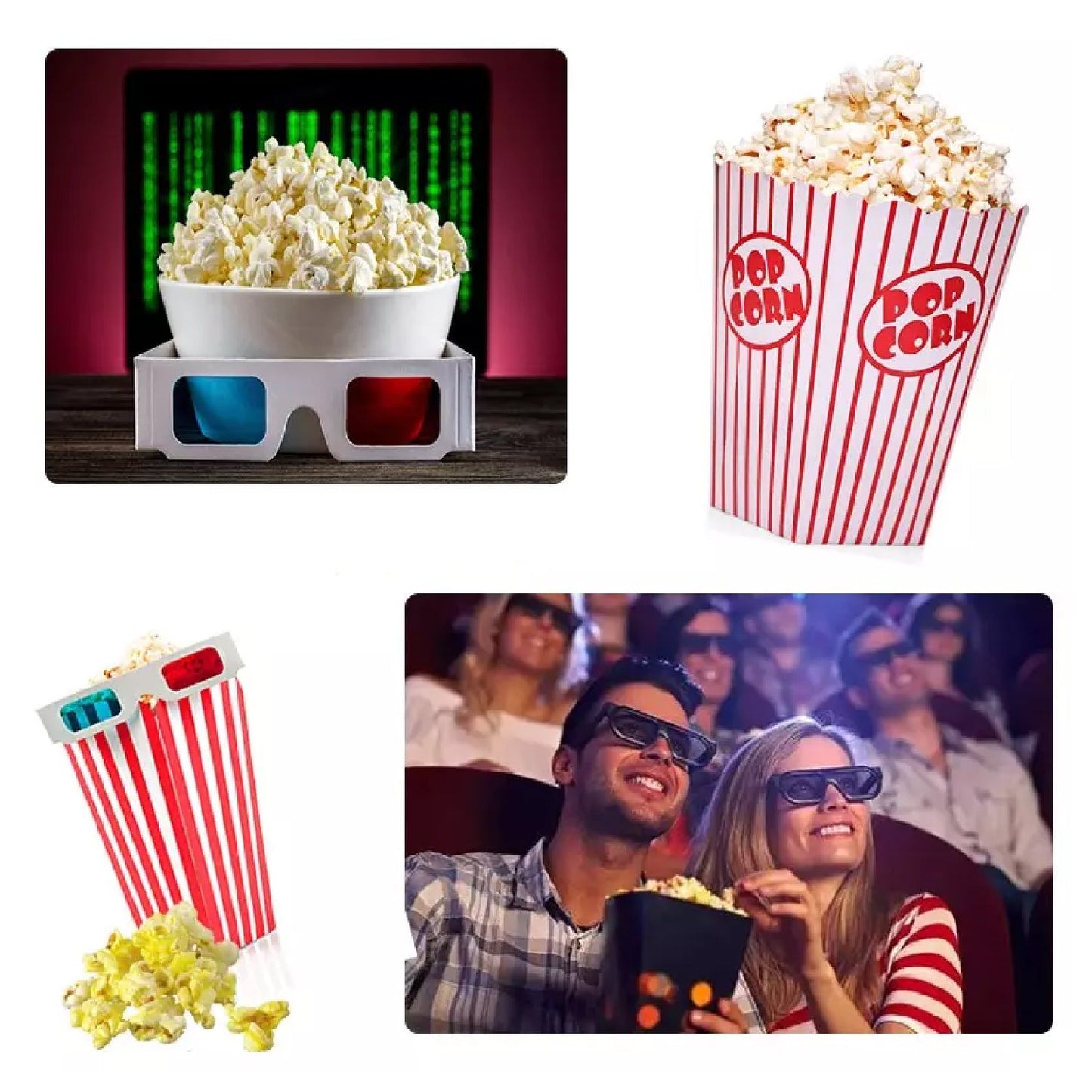 Electric Popcorn Maker Machine – Hot Air Popper for Healthy Homemade Snacks - Chestore
