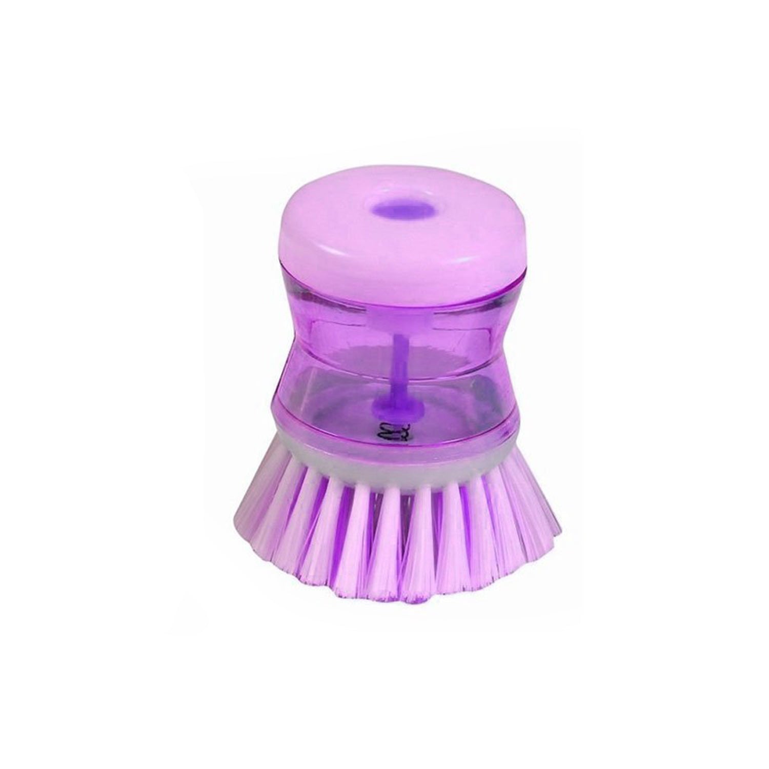 Cleaning Brush with Liquid Soap Dispenser - Easy & Efficient Scrubbing Tool
