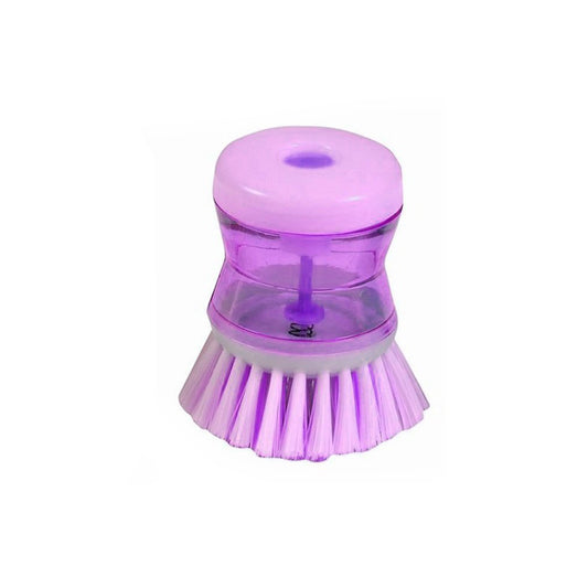 Cleaning Brush with Liquid Soap Dispenser - Easy & Efficient Scrubbing Tool