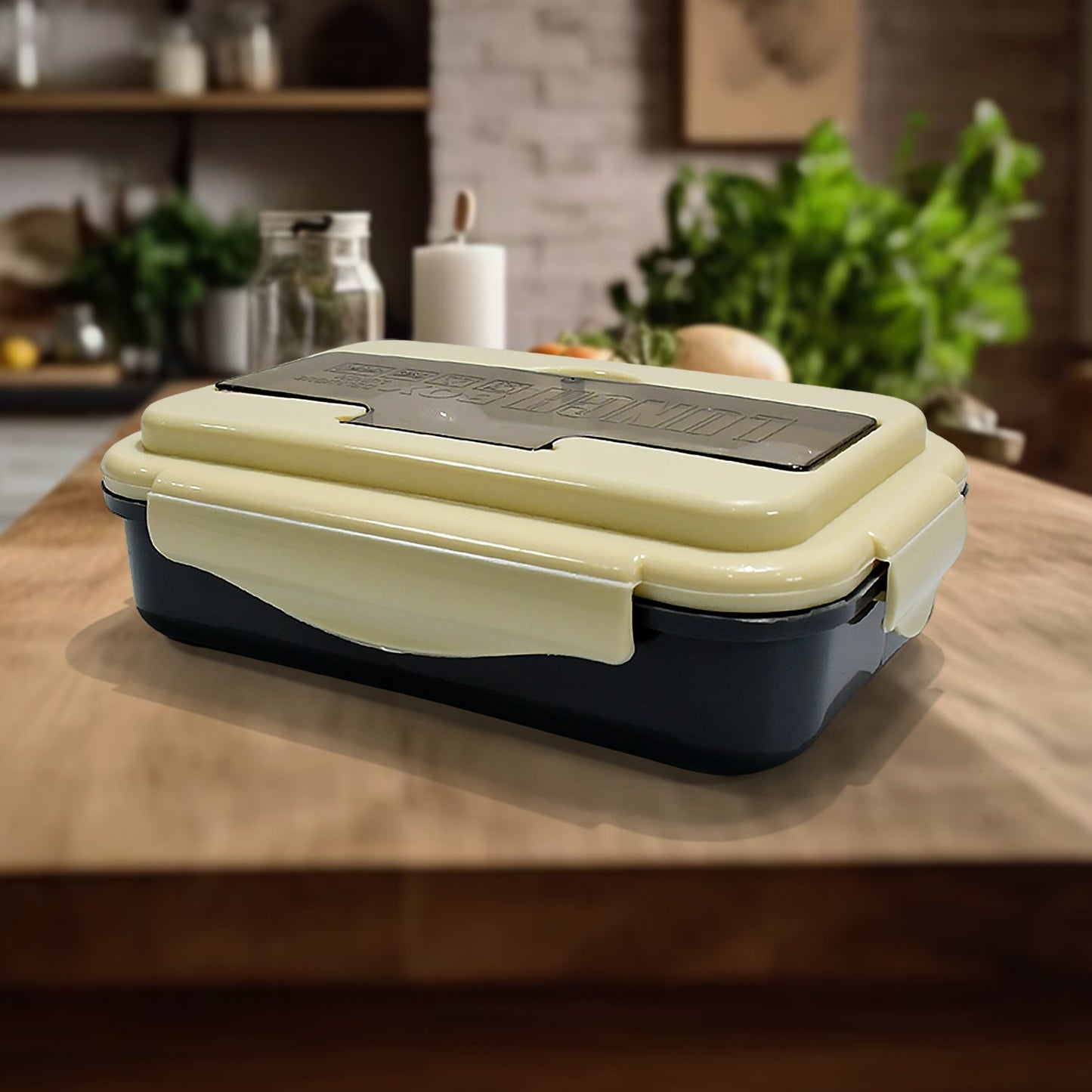 Flex Lock Lunch Box – Portable Food Container with Tableware - Chestore