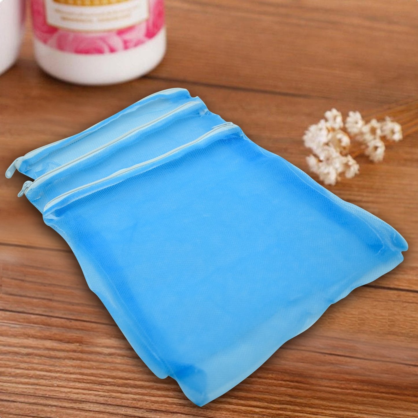 Fridge Bags for Fruits & Vegetables with Zip & Net – Multi - Color, Reusable & Breathable - Chestore