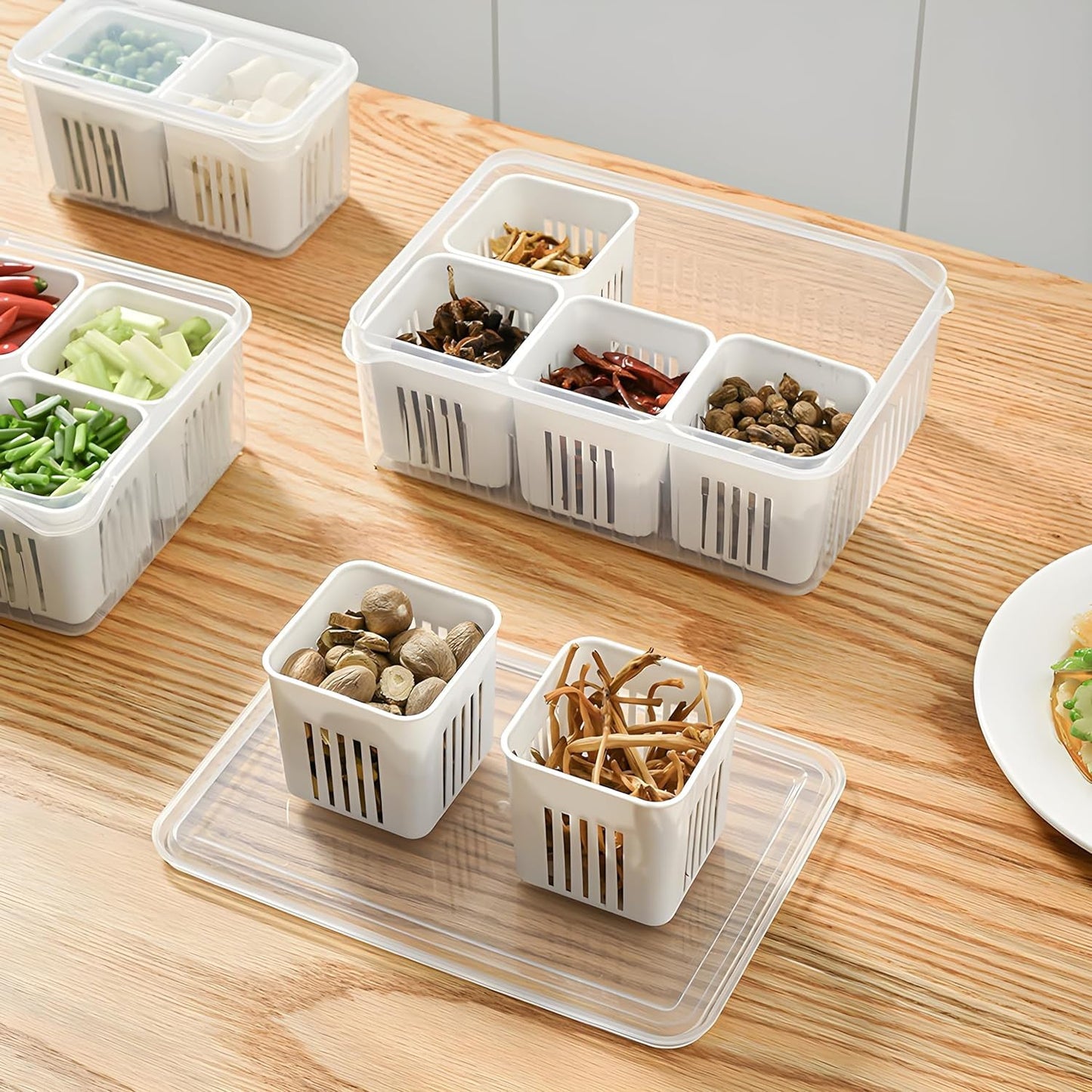 Fridge & Freezer Storage Box – Kitchen Organizer Container - Chestore