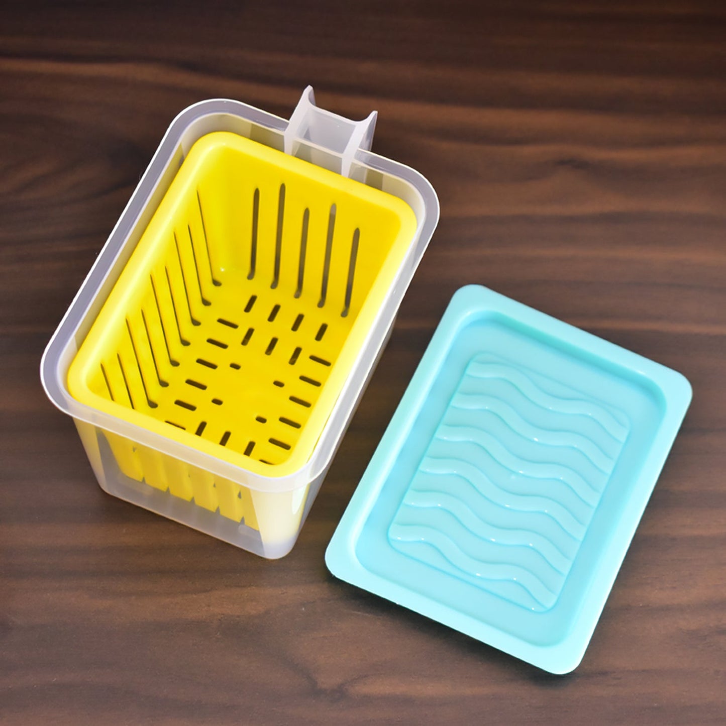 Fridge Storage Containers with Handle – 4 Pcs Kitchen Organizer - Chestore