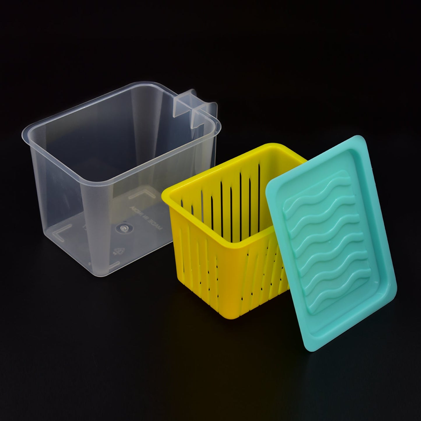 Fridge Storage Containers with Handle – 4 Pcs Kitchen Organizer - Chestore