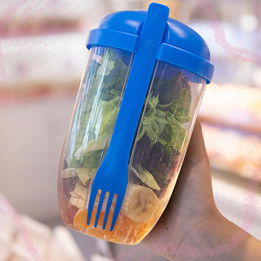 Fruit & Vegetable Salad Mixing Cup – Easy Clean, Portable & Travel - Friendly - Chestore