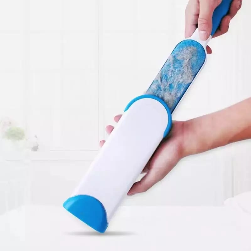 Reusable Double-Sided Pet Hair Remover – Self-Cleaning Fur Remover for Furniture & Clothes