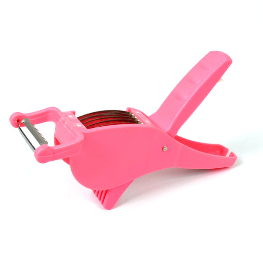 🥕 2-in-1 Multi-Functional Vegetable & Fruit Cutter with Peeler (5 Blades)