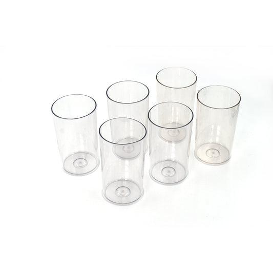 Ganesh Classic Glass Set – 6 Pieces (350ml Each) - Chestore