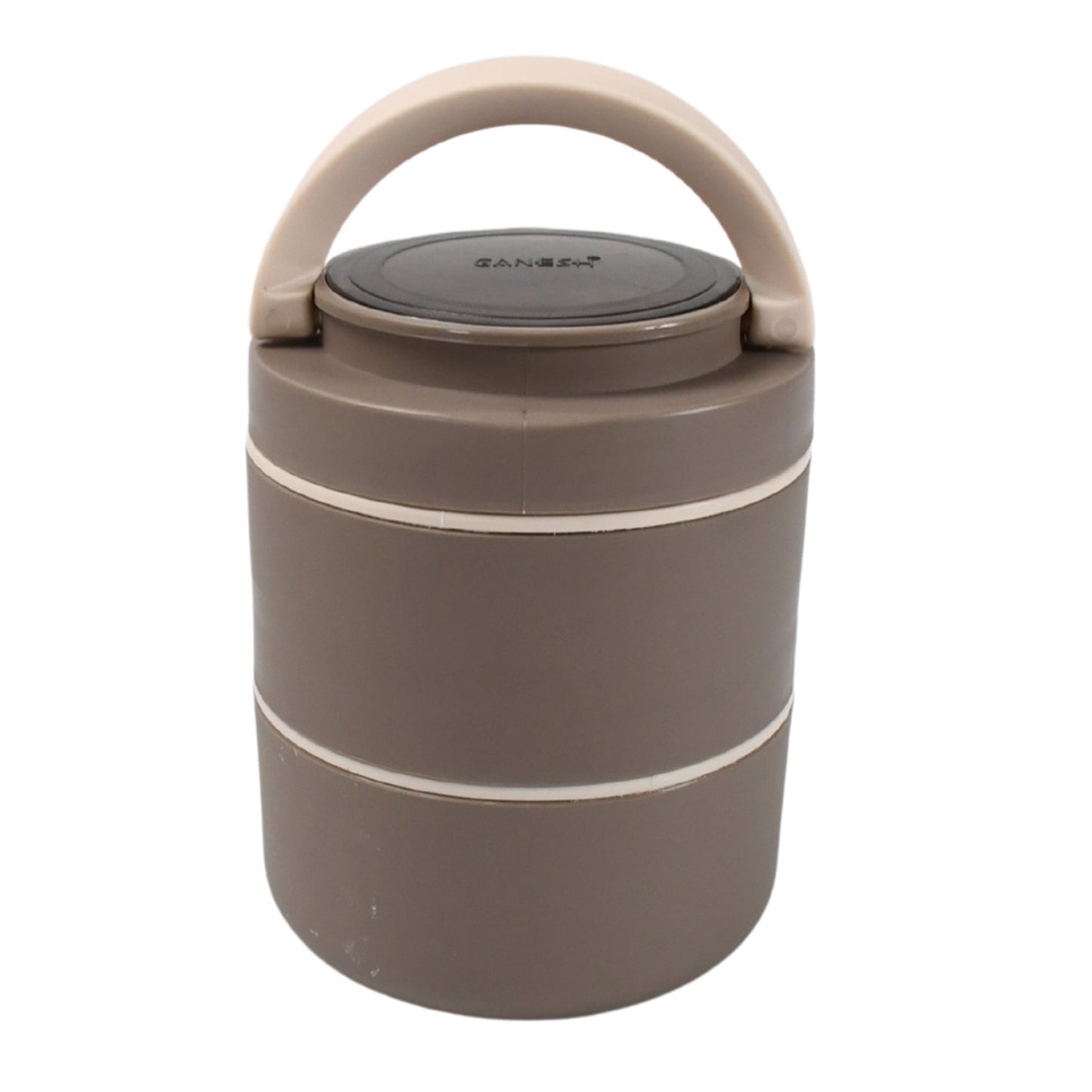 Ganesh Smart Stack 2 - Layer Stainless Steel Lunch Box – Airtight & Leak - Proof - Chestore