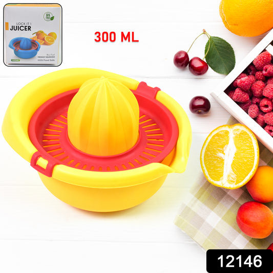 🍊 Hand Press Orange Juicer Machine – 300ml Manual Citrus Squeezer