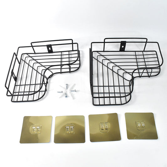 Metal Shower Shelf – 2-Piece Shower Shelf Without Drilling
