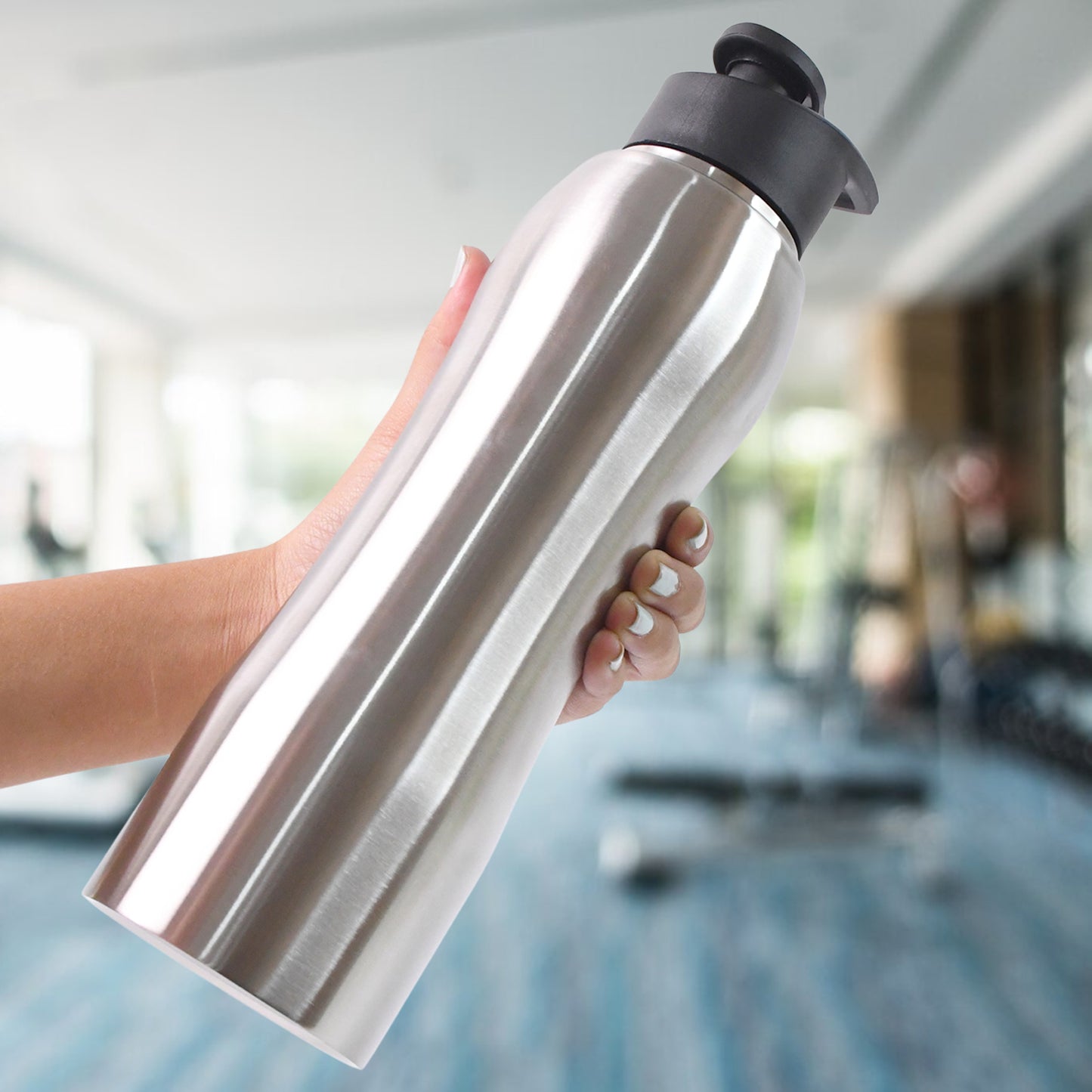 Stainless Steel Double-Wall Vacuum Insulated Water Bottle – 1000ml
