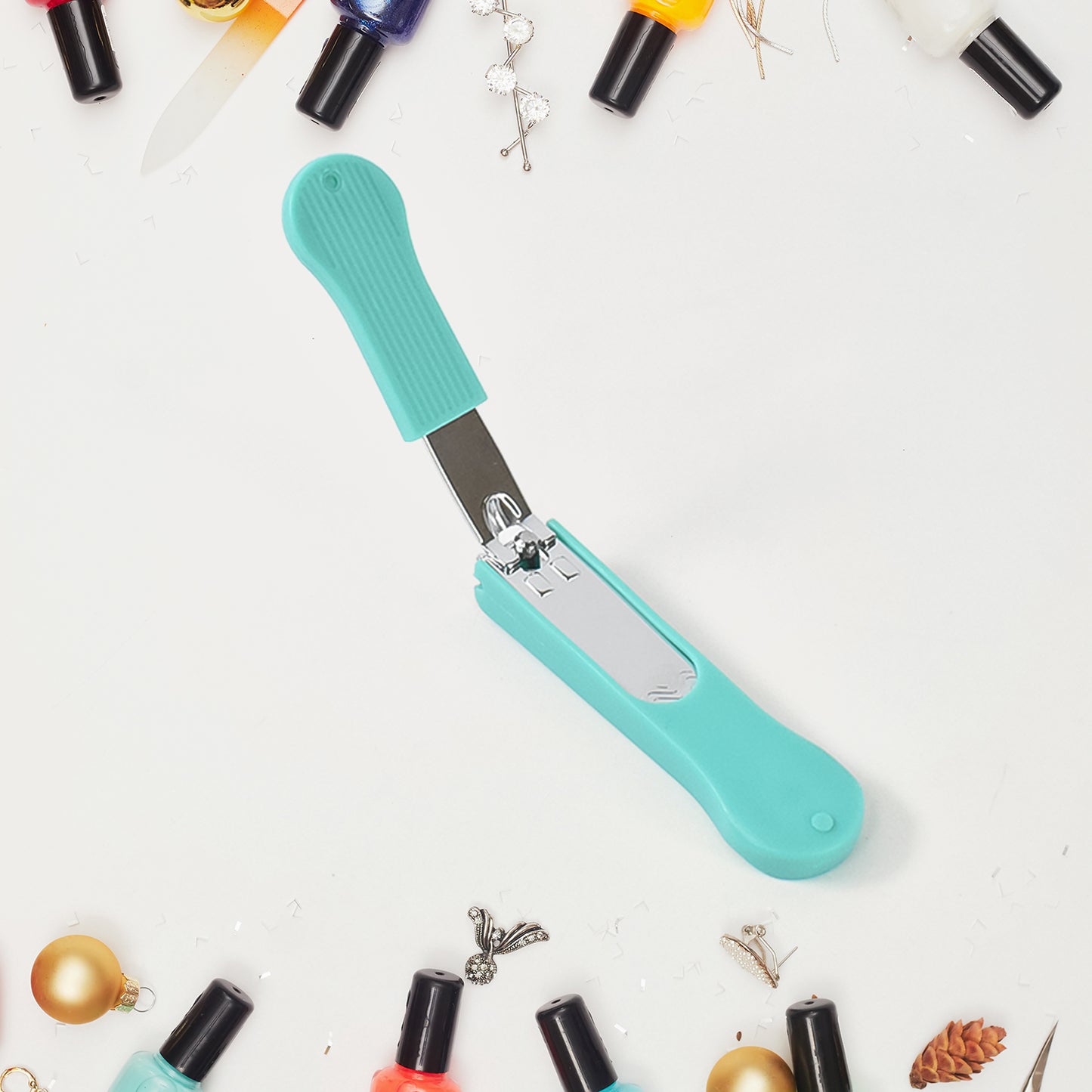 Adult Nail Clippers | Large Plastic Nail Clippers for Easy & Precise Trimming (1 PC)