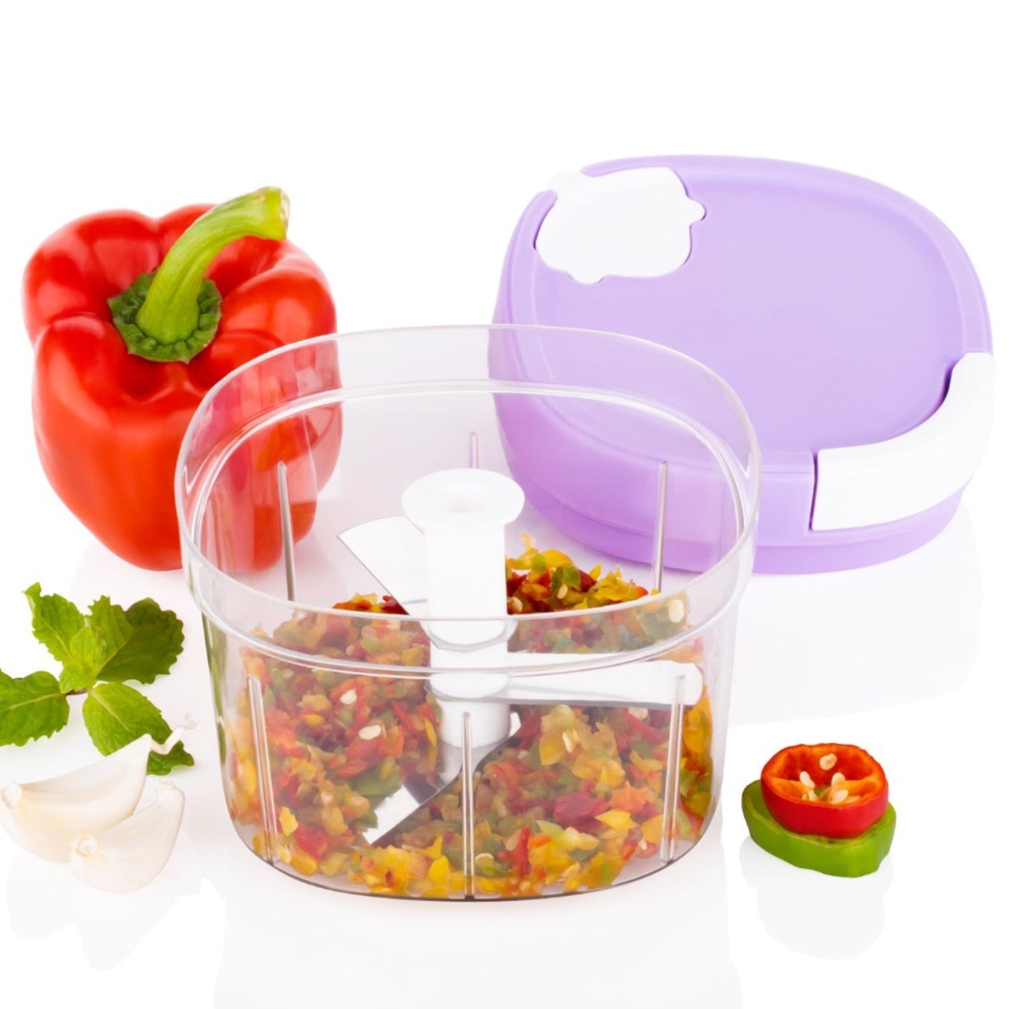 Handy Chopper & Slicer – Easy Fruit & Vegetable Cutting - Chestore