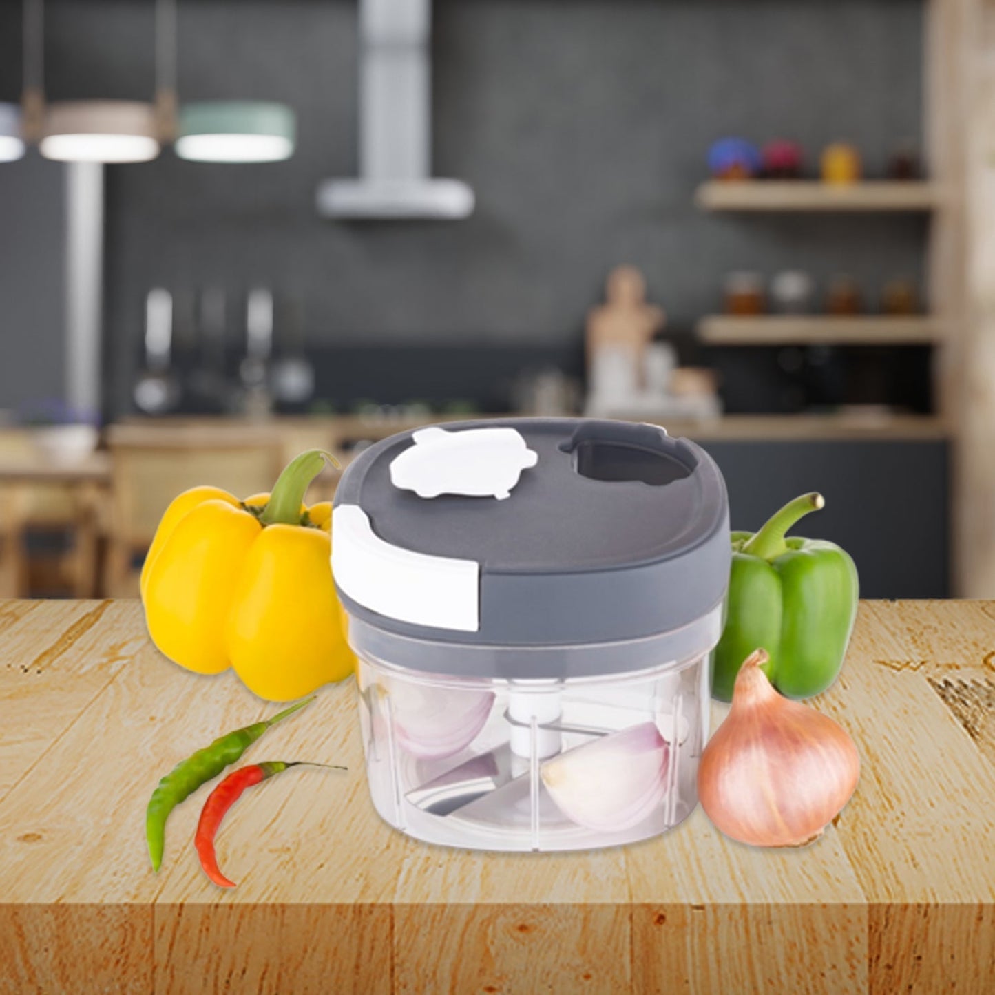 Handy Chopper & Slicer – Easy Fruit & Vegetable Cutting - Chestore