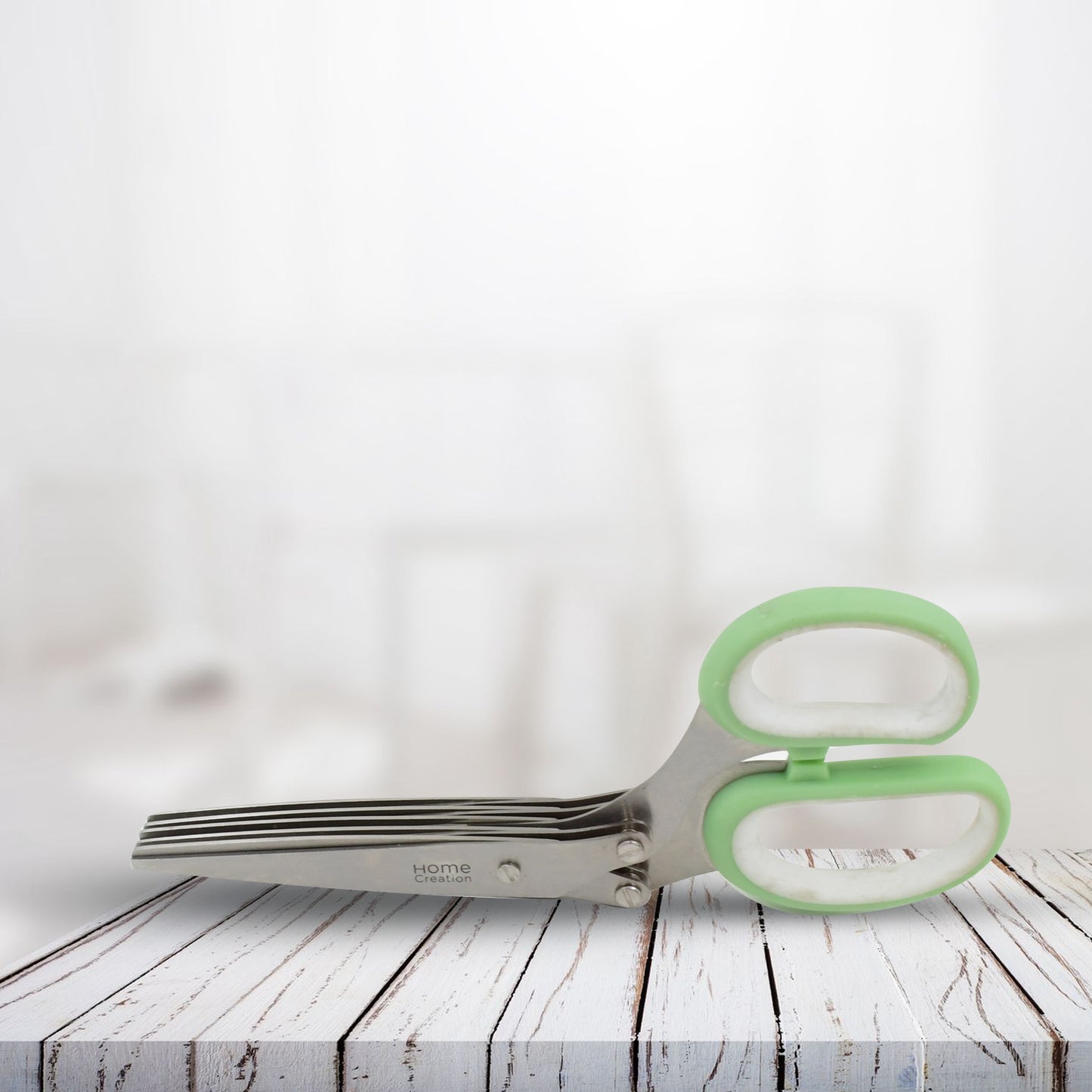 Multifunctional Stainless Steel Herb Scissors | 5-Blade Kitchen Shears