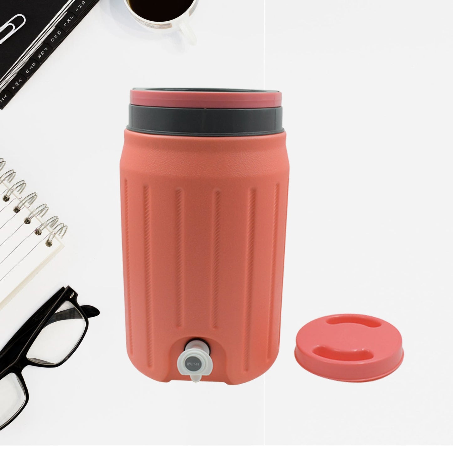 Insulated Plastic Water Rover Jug with Tap – Large Capacity Cool Water Storage (2500ml - 12000ml) - Chestore