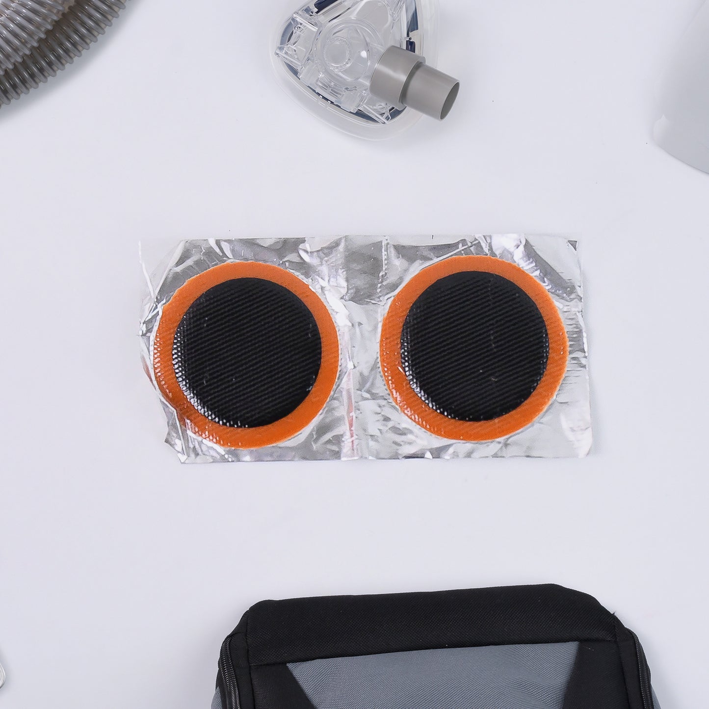 Portable Bicycle Tyre Repair Kit – Puncture Patch Set with Adhesive & Tools 🚴🛠️🛞