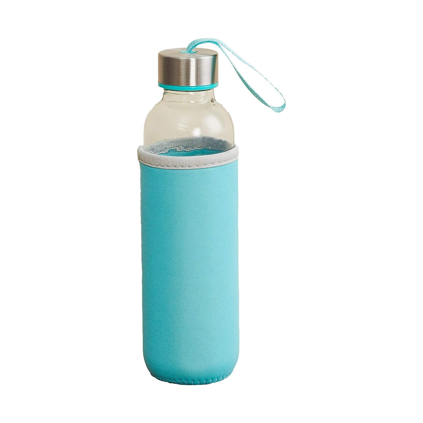 500ml Glass Water Bottle with Cover – Eco-Friendly & Reusable Drink Bottle