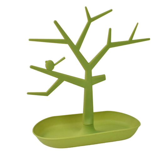 Jewellery Organizer Stand 🐦 | Creative Little Bird Tree for Earrings, Necklaces, Rings & Pendants | Elegant Display - Chestore