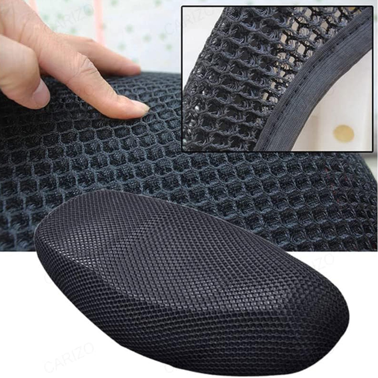Heavy Cushion Bike & Scooty Seat Cover – Comfortable & Durable Ride Support 🛵🪑✨